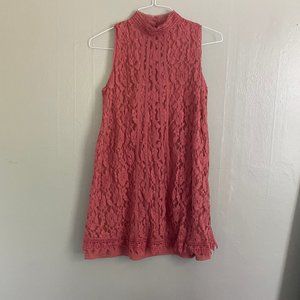 Lace Sleeveless Dress